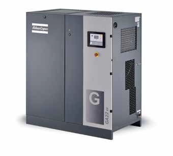 Presión baja robusta eléctrica GA 45 VSD+ 45KW del compresor de aire práctica