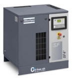 Compresor de aire sin aceite médico del tornillo 72dB, compresor inyectado agua del tornillo IP55