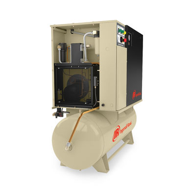 Compresor de aire de rosca inundado aceite 125KW con el sistema de aire integrado