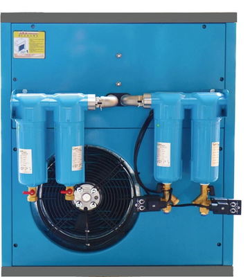 Los secadores refrigerados de ciclo comprimidos 16-30bar patinan montado para el corte del laser